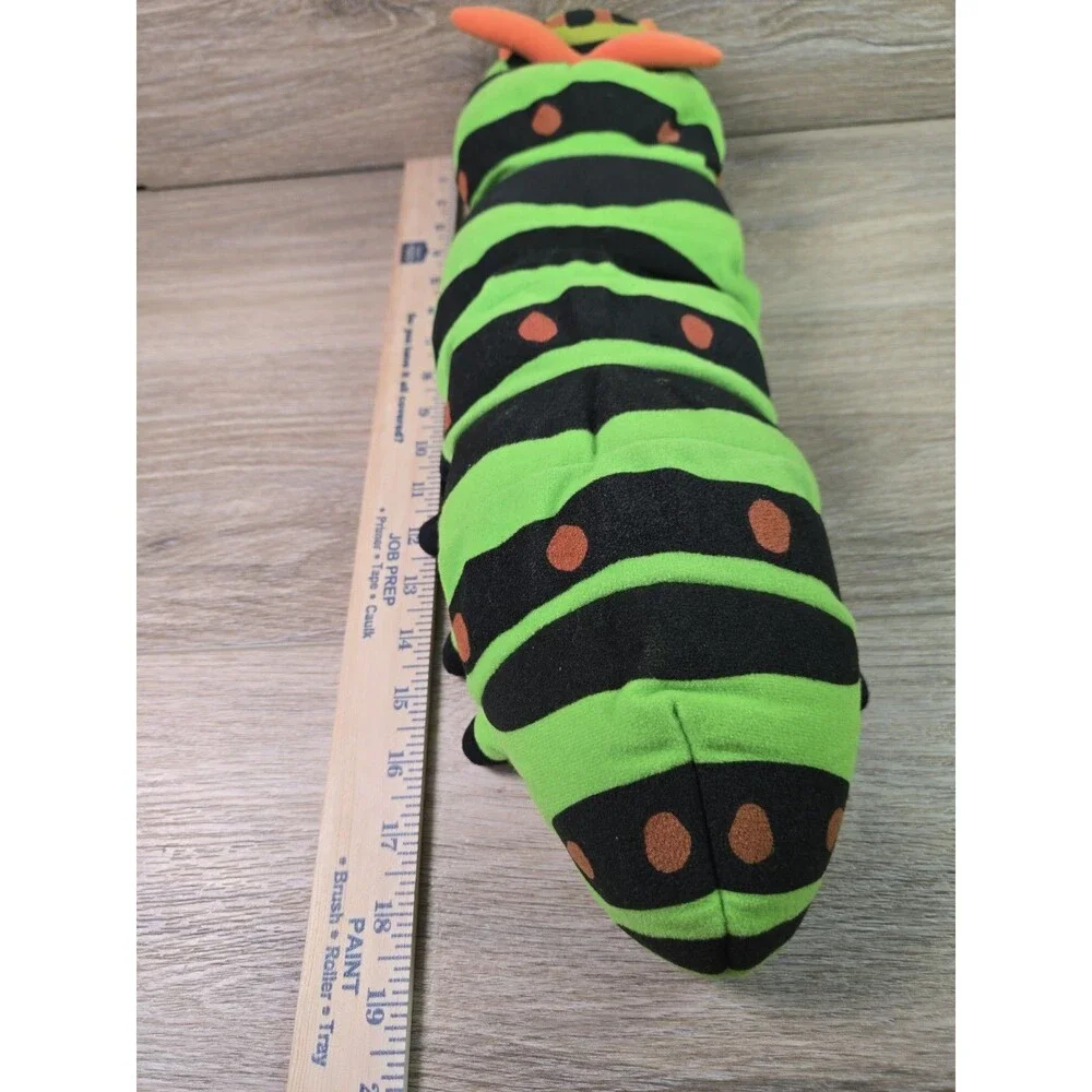 Caterpillar Hand Puppet Great For Story Time, soft 19in